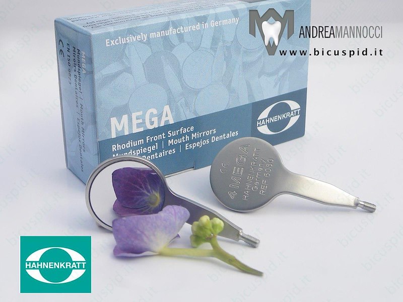 Specchietto Rodiato FS Rhodium misura 5 (24mm) - Box da 12 specchietti - mod. 6061