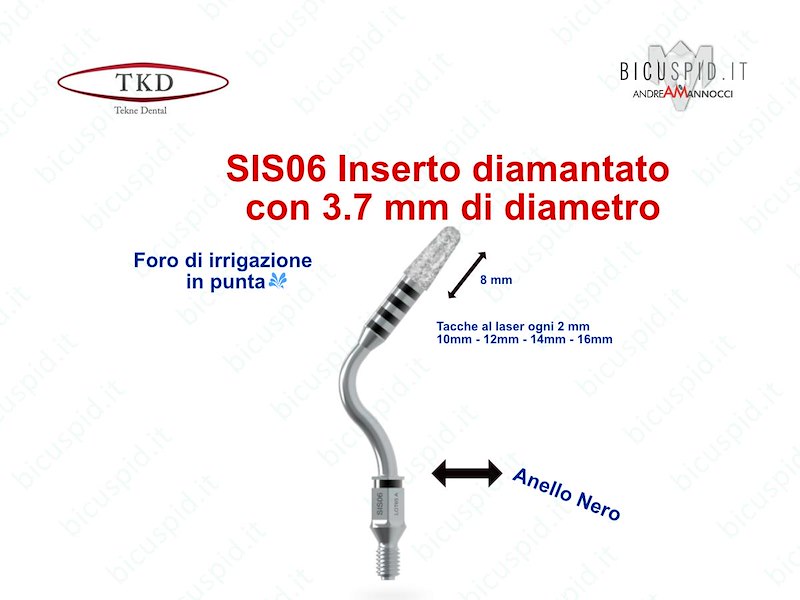 Punte soniche per la preparazione della sede implantare - Sonosurgery TKD Tecne Dental
