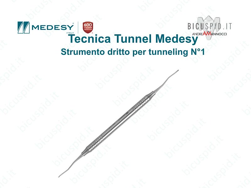 Strumenti dritto per il Tunneling N. 1 - Medesy  698/2.HL8