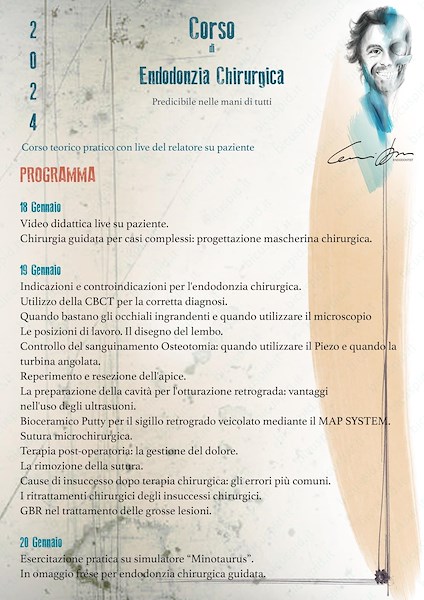 Corso Carrieri -  Endodonzia Chirurgica 2023 Micro specchietto  e frese per la chirurgia endodontica