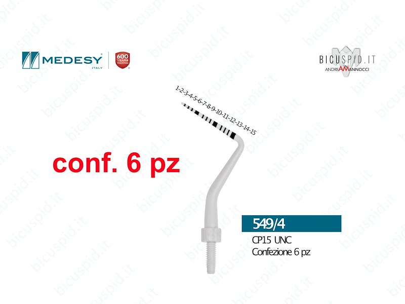 Sonda Bianca per implantologia CP15 UNC - Medesy