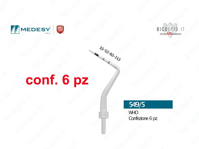 Sonda Bianca per implantologia WHO - Medesy