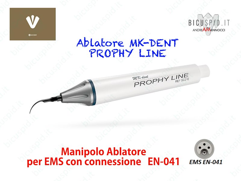 Manipolo ablatoreMK-DENT  compatibile EMS - connessione EN-041 - SC21E