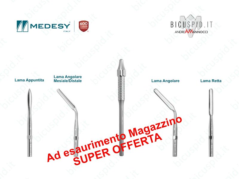 Periotomo kit + 4 punte Medesy 868/KIT