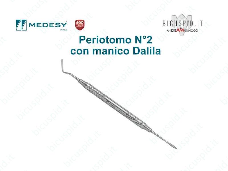 Peritomo Manico fisso N°2 - Medesy 867/2.HL8