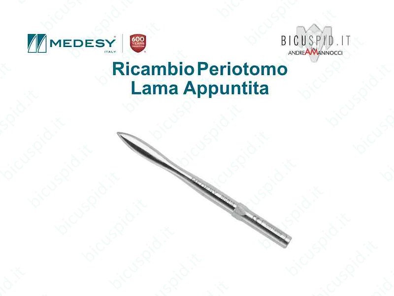 Periotomo Lama Appuntita ricambio per kit  Medesy 868/4 