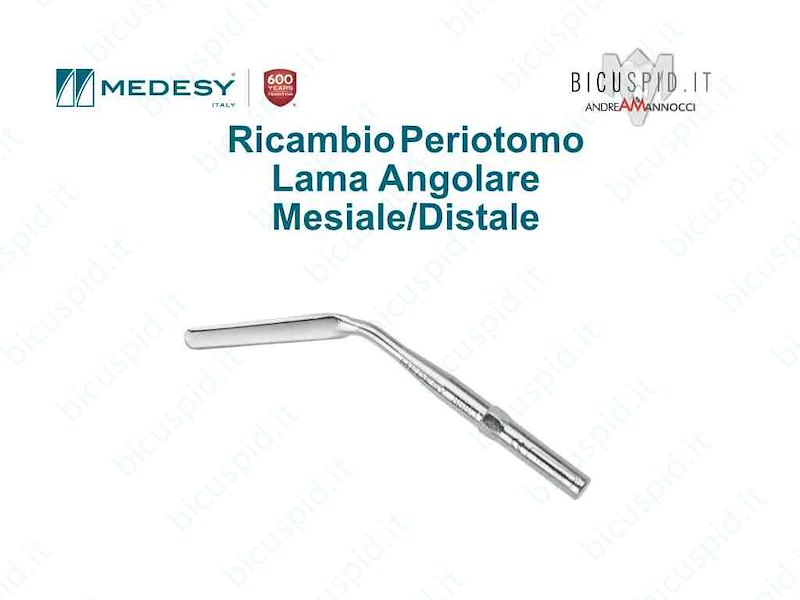 Periotomo Lama Angolare Mesiale/Distale ricambio per kit  Medesy 868/3