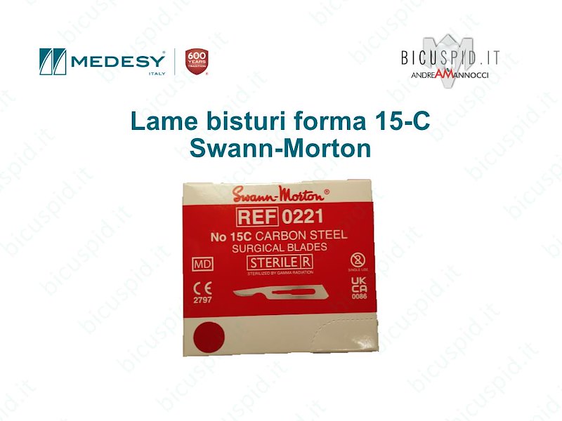 Lame Figura 15C - Swann-Morton  
