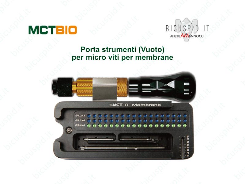 Porta strumenti per micro viti e cacciavite MCTBIO SBB-01-01
