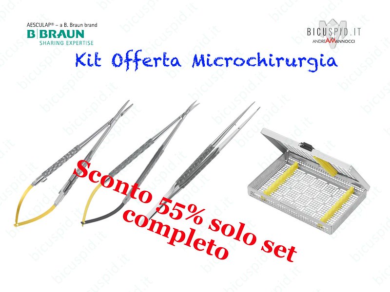OFF-08/2018 Offerta Set Micro Chirurgia Aesculap