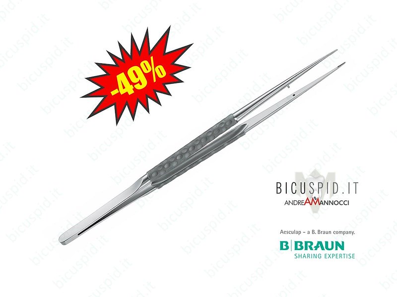 DX303R Pinzetta Micro chirurgia Atraumatica Aesculap - 180mm