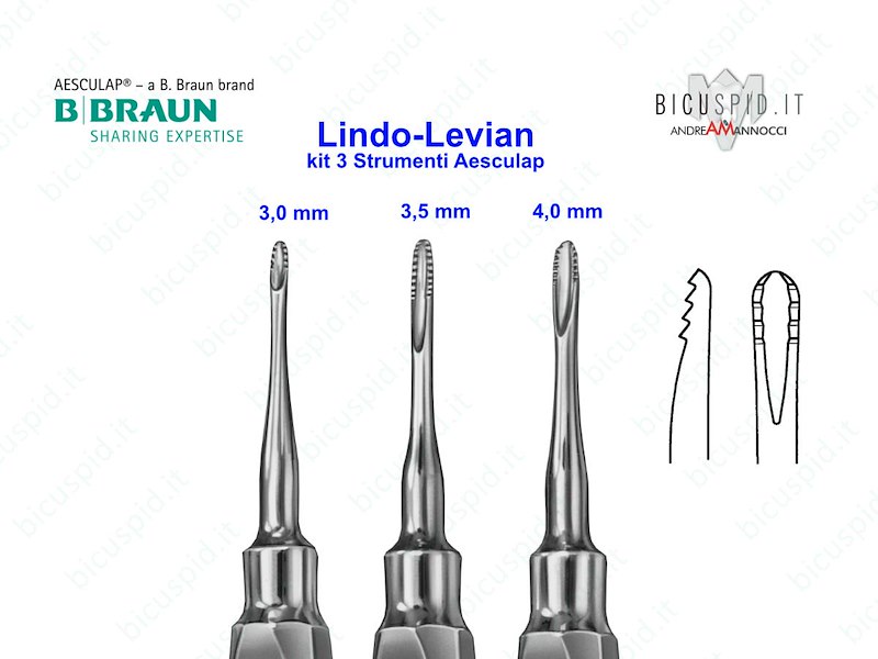 Leve Lindo Levian KIT 3 Leve Aesculap