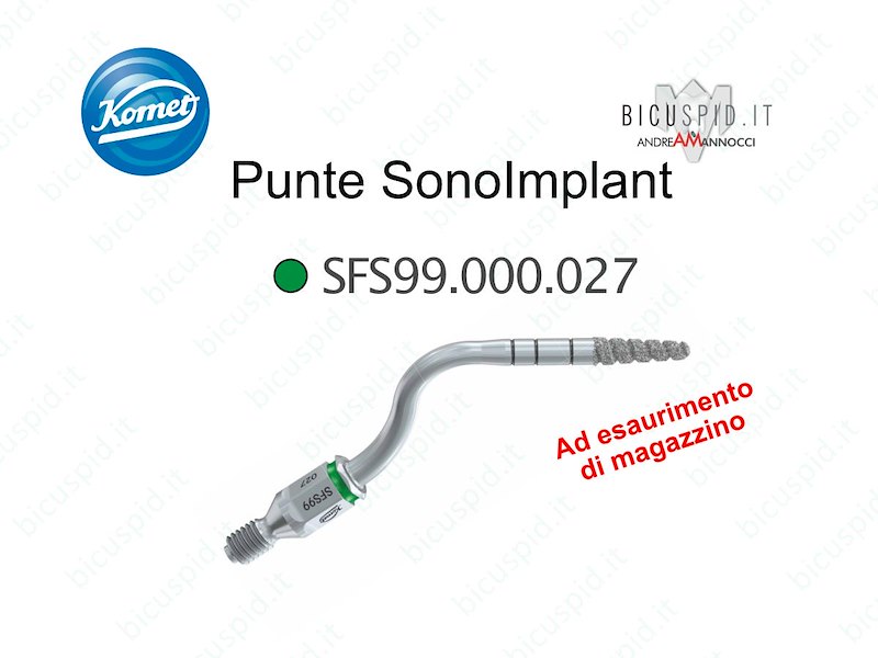 Ponte soniche SONOIMPLANT  KOMET SFS99.000.027