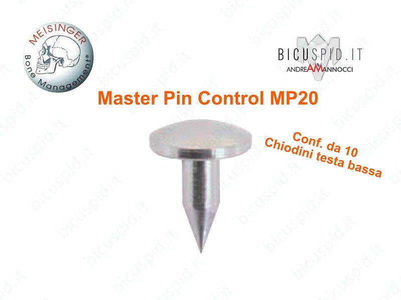 Master Pin Chiodini  testa bassa Meisinger MP20