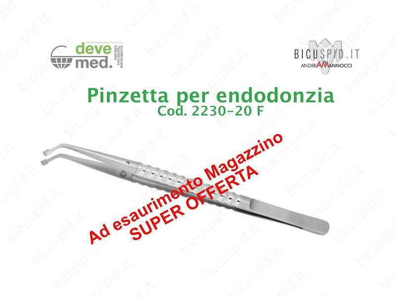 Pinzetta Devemed per Endodonzia 2230-20 F