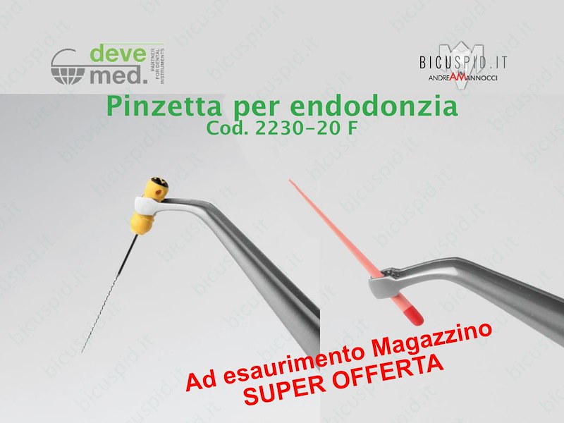 Pinzetta Devemed per Endodonzia 2230-20 F