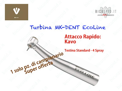 Turbina  ECO LINE  - MK-Dent connessione KAVO - HE21KL - DI CAMPIONARIO