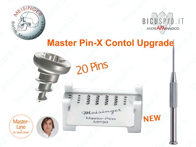 Master Pin-X Control Upgrade Meisinger - KIT essenziale con 20 Micro viti