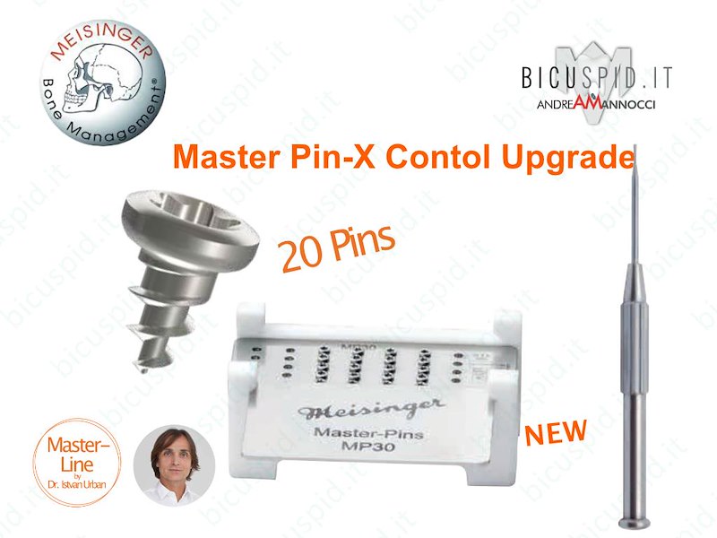 Master Pin-X Control Upgrade Meisinger - KIT essenziale con 20 Micro viti