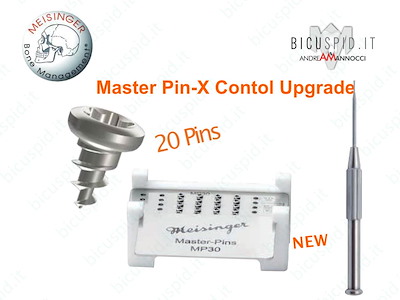 Master Pin-X Control Upgrade Meisinger - KIT essenziale con 20 Micro viti