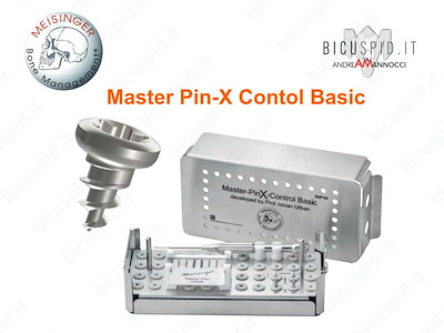 Master Pin-X Control Basic Meisinger -KIT completo con 10 Micro viti