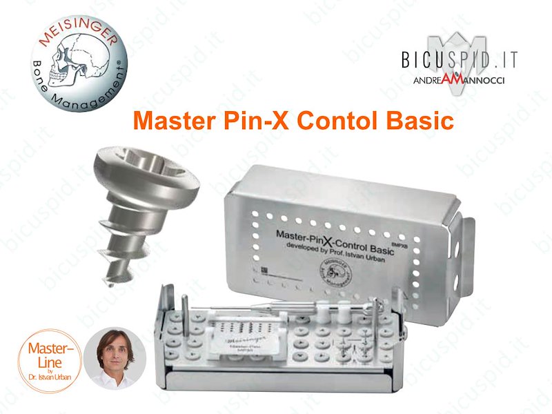 Master Pin-X Control Basic Meisinger -KIT completo con 10 Micro viti