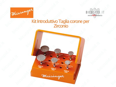 Kit Taglia corone per Zirconio Zircon Cut Diamonds Meisinger