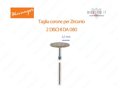 Taglia corone per Zirconio Zircon Cut Diamonds Meisinger Z818 314 080