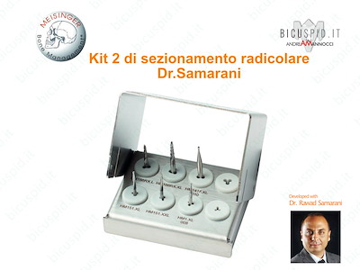 Kit sezionamento radicolare Dr. Samarani BRSS2
