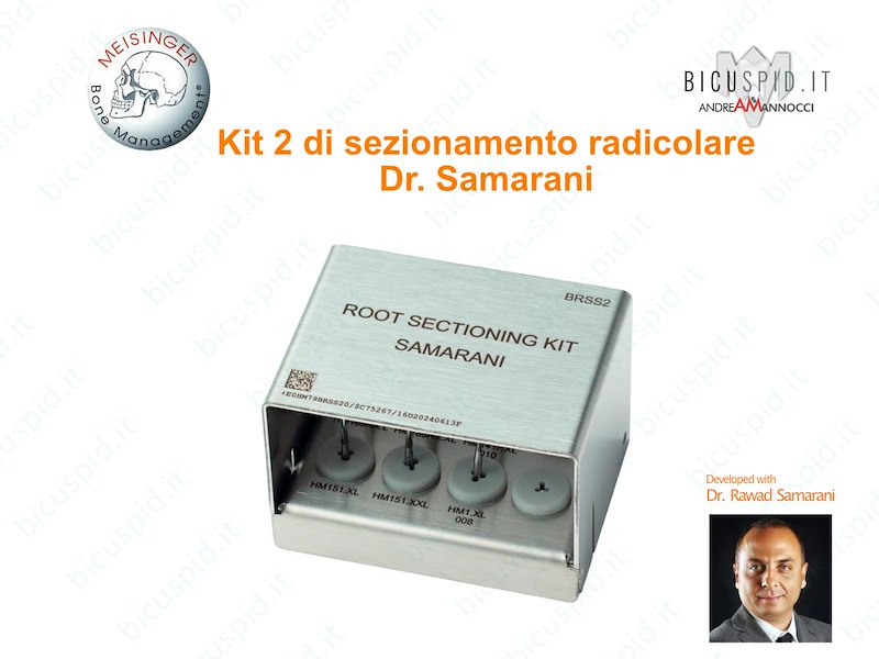 Kit sezionamento radicolare Dr. Samarani BRSS2