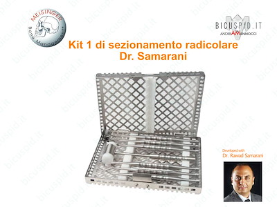 Kit 1 sezionamento radicolare Dr. Samarani BRSS1