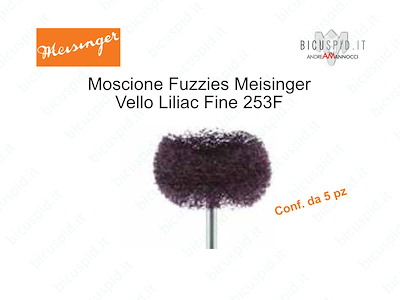 Moscioni lucidanti Fuzzies MEISINGER 253F-  Vello Lilac, fine