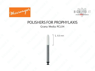 Polishers for prophylaxis Bianco Grana Media PCL04 Meisinger
