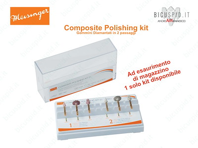 - Gommini Diamantati per Lucidatura Compositi SET ASSORTITO CPK01  Meisinger