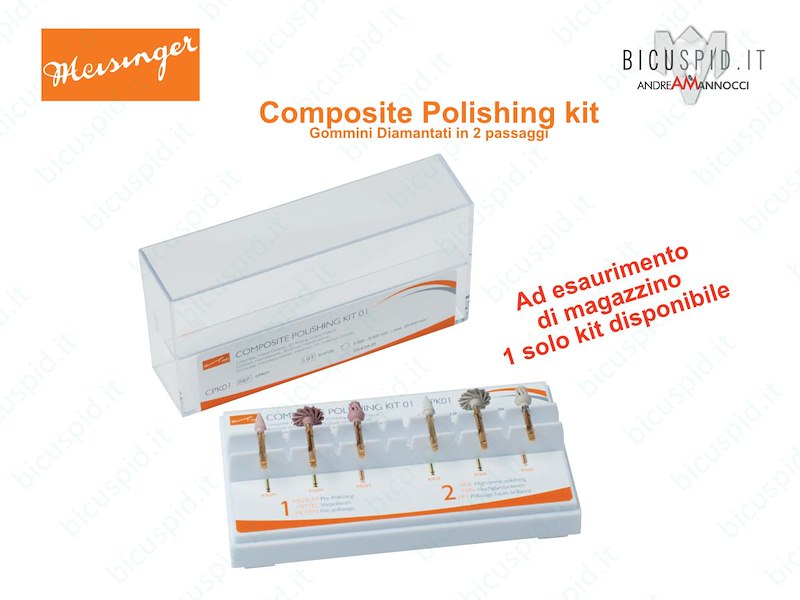 - Gommini Diamantati per Lucidatura Compositi SET ASSORTITO CPK01  Meisinger