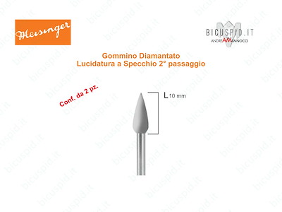 Gommini Diamantati 2° PASSAGGIO per Lucidatura Compositi 9762F  Meisinger