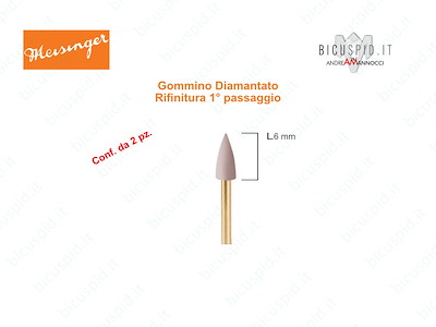 Gommini Diamantati 1° PASSAGGIO per Lucidatura Compositi 9767M  Meisinger