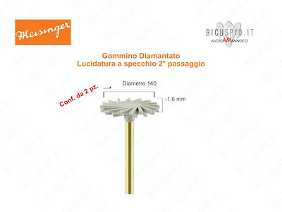Gommini Diamantati 2° PASSAGGIO per Lucidatura Compositi 9769F  Meisinger