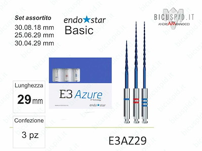 Set Endostar E3 Azure Basic 29 mm E3AZ29