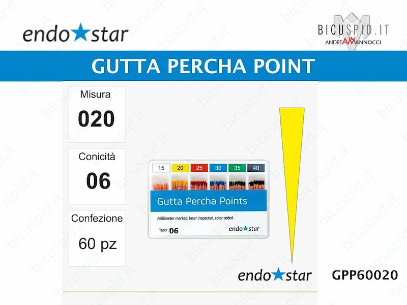 Guttaperca point EndoStar