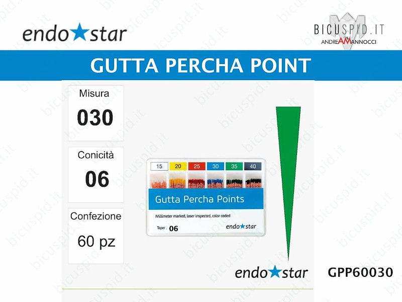Guttaperca point EndoStar