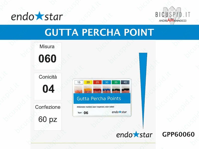 Guttaperca point EndoStar