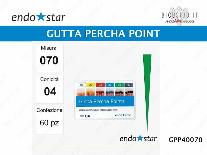 Guttaperca point EndoStar