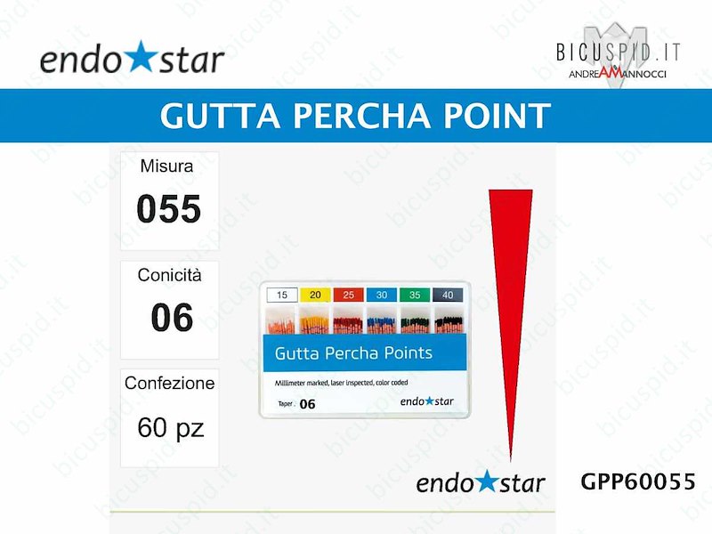 Guttaperca point EndoStar