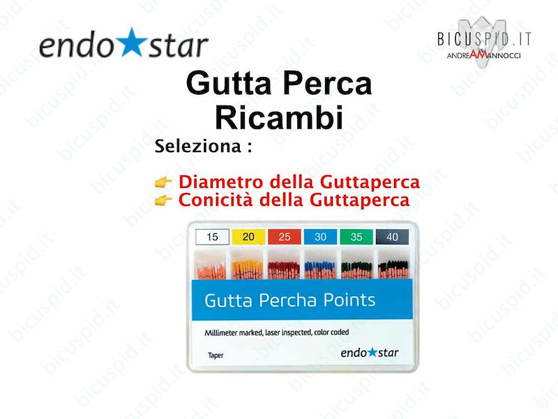 Guttaperca point EndoStar