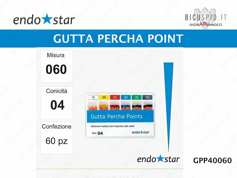 Guttaperca point EndoStar