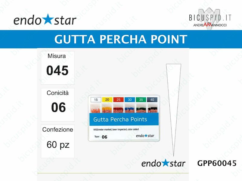 Guttaperca point EndoStar