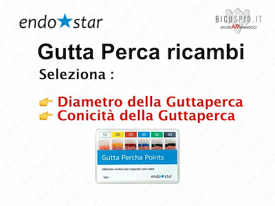 Guttaperca point EndoStar