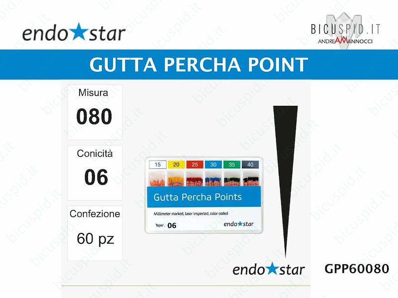 Guttaperca point EndoStar