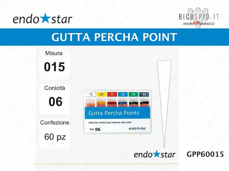 Guttaperca point EndoStar
